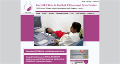 Desktop Screenshot of karthikultrasound.com
